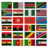 Patch autocollant pour brassard de sac à dos Afrique Maroc Nigeria Afrique du Sud Congo