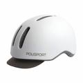 POLISPORT Helmet Commuter White/Grey Size M