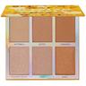 bh Cosmetics - Weekend Vibes Belgian Waffle - 6 Color Baked Bronzer & Highlighter Palette Illuminanti 26 g unisex