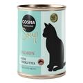 6x100g Cosma Soup saumon, courgette - Pâtée pour chat