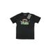 FLOW SOCIETY Active T-Shirt: Black Color Block Sporting & Activewear - Kids Boy's Size Small