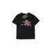 FLOW SOCIETY Active T-Shirt: Black Color Block Sporting & Activewear - Kids Boy's Size X-Small