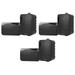 (6) Rockville HP4S Black 4 Outdoor/Indoor Home Theater Patio Swive Speakers