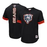 Men's Mitchell & Ness Black Chicago Bears Camo Reflective Mesh T-Shirt