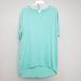 Lularoe Tops | Lularoe Irma High Low Tunic Top Size Small | Color: Green | Size: S