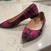 J. Crew Shoes | J.Crew Pink Tweed Flats | Color: Black/Pink | Size: 10