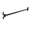 Wall- Mounted Pull- Up Bar, Corner Of The Wall ​ Upper Body Workout Bar, Training Equipment, For Indoor Home Workout Waist Abdomen And Chest Muscle Exercise (Color : Black, Size : A)