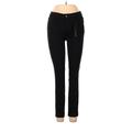 J Brand Jeggings - Mid/Reg Rise: Black Bottoms - Women's Size 23