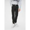 Cargohose JACK & JONES "PAUL FLAKE", Herren, Gr. 30, Länge 34, schwarz, Twill, Web, Obermaterial: 98% Baumwolle, 2% Elasthan, modisch, Hosen