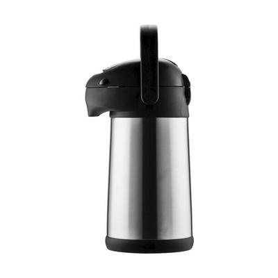 Helios Pump-Isolierkanne »Pipe« 2,5 l silber