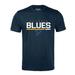 Men's Levelwear Navy St. Louis Blues Logo Richmond T-Shirt