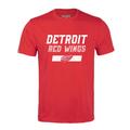 Men's Levelwear Red Detroit Wings Richmond Undisputed T-Shirt