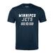 Men's Levelwear Navy Winnipeg Jets Richmond Undisputed T-Shirt