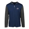 Men's Levelwear Navy/Charcoal Colorado Avalanche Spector Quarter-Zip Pullover Top