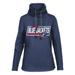 Women's Levelwear Navy Columbus Blue Jackets Loop Boxed In Design Pullover Hoodie