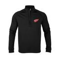 Youth Levelwear Black Detroit Red Wings Cali Insignia Quarter-Zip Pullover Top