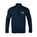 Youth Levelwear Navy New York Islanders Cali Insignia Quarter-Zip Pullover Top