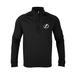 Youth Levelwear Black Tampa Bay Lightning Cali Insignia Quarter-Zip Pullover Top