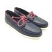 J. Crew Shoes | J. Crew Navy Blue Leather Lace Up Nautical Boat Shoes Aj824 Womens | Color: Blue | Size: Various