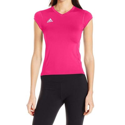 Adidas Shirts & Tops | Adidas Girls Volleyball Hi Low Cap Sleeve Top Medium | Color: Pink | Size: M