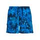 Badeshorts URBAN CLASSICS "Herren Pattern Swim Shorts" Gr. S, US-Größen, blau (blue flower) Herren Badehosen Badeshorts