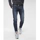 Slim-fit-Jeans REPLAY "Anbass Superstretch" Gr. 33, Länge 30, blau (darkblue) Herren Jeans Slim Fit