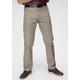 Stretch-Hose WRANGLER "Authentic Straight" Gr. 38, Länge 34, grün (khaki) Herren Hosen Stretchhosen