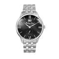 Mathey-Tissot Edmond Metal Black Dial Men's Watch H1886MAN