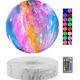 Floating Moon Lamp -5.9inch Galaxy Lamp 3D Printing Floating Moon Light -16 Colors Magnetic Levitation Night Light for Kids, Remote Control Brightness Adjustable Birthday Gifts for Girls Boys Lover