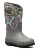 BOGS York Star Heart Boot - Girls 12 Toddler Grey Boot Medium