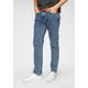 Tapered-fit-Jeans LEVI'S "502 TAPER" Gr. 34, Länge 30, blau (stonewash) Herren Jeans Tapered-Jeans