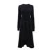 Waist Tie A-line Dress