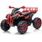 Quad Elettrico per Bambini 12V atv 1.0 Rosso