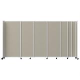 Versare Straightwall 7 Panel Freestanding Room Divider | 72 H x 186 W x 2 D in | Wayfair 2812258