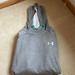 Under Armour Shirts | Men’s Hooded Under Armour Sweatshirt | Color: Gray/Green | Size: M