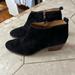 J. Crew Shoes | J Crew Black Suede Bootie Size 9 | Color: Black | Size: 9