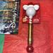 Disney Toys | Disney Parks Exclusive Holiday Santa Mickey Mouse Light Up Snow Wand | Color: Gold/Red | Size: 18 Inches Long