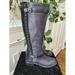 Jessica Simpson Shoes | Jessica Simpson Women's Black Leather Upper Round Toe Knee High Boots Size 7.5 M | Color: Black | Size: 7.5