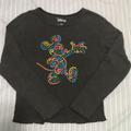 Disney Tops | Disney Mickey Mouse Long Sleeve Top Womens Size 2xl | Color: Gray | Size: 2xl