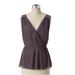 Anthropologie Tops | Anthropologie Deletta Grecian Top In Plum | Color: Purple | Size: Xs