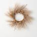The Holiday Aisle® Artificial Pampas Grass Wreath in Brown | 19 H x 19 W x 4 D in | Wayfair 50F8324E3F0C4B748547CCB94B7B8C67