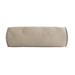 Birch Lane™ Velvet Bolster Pillow Cover & Insert Polyester/Polyfill/Velvet in White | 6 H x 20 W x 6 D in | Wayfair