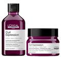 L'Oreal Professionnel DUO Curl Expression Clarifying & Anti-Build Up Shampoo 300ml & Curl Expression Hair Mask 250ml