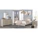 Red Barrel Studio® Cream LED Panel Bedroom Set Special 4 Bed Dresser Mirror Nightstand Wood in Brown | King | Wayfair