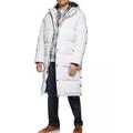 Levi's Jackets & Coats | Men's Quilted Extra Long Parka Jacket | Color: White | Size: L