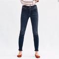 Anthropologie Jeans | Anthro Pilcro & Letterpress Script Fray Hem Jeans Midrise | Color: Blue | Size: 27