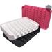 Rebrilliant Soap Dish in Black/Pink | 0.63 H x 4.53 W x 3.15 D in | Wayfair 6D81D4E31A4A49E7A6D107AAEA8A21DD