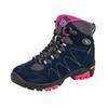 Wanderschuh BRÜTTING "Outdoorstiefel Bergen High", Gr. 30, blau, Veloursleder, Schuhe
