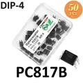 Optocouremplaçant à couplage optique PC817 PC817B EL817 DIP4 DIP transistor d'origine entrée CC