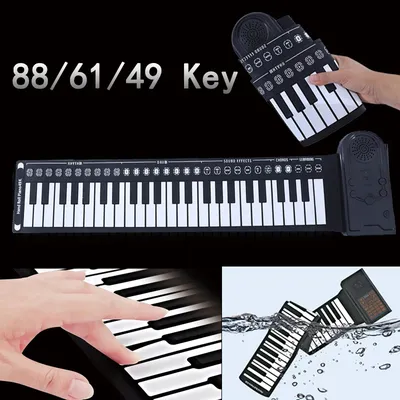 Piano à main électronique pour enfants instruments à clavier intérieur Mayor jouets